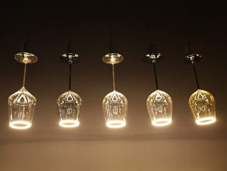 LED Red Wine clear black E27 5W