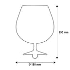 LED Cognac helder E27 6W