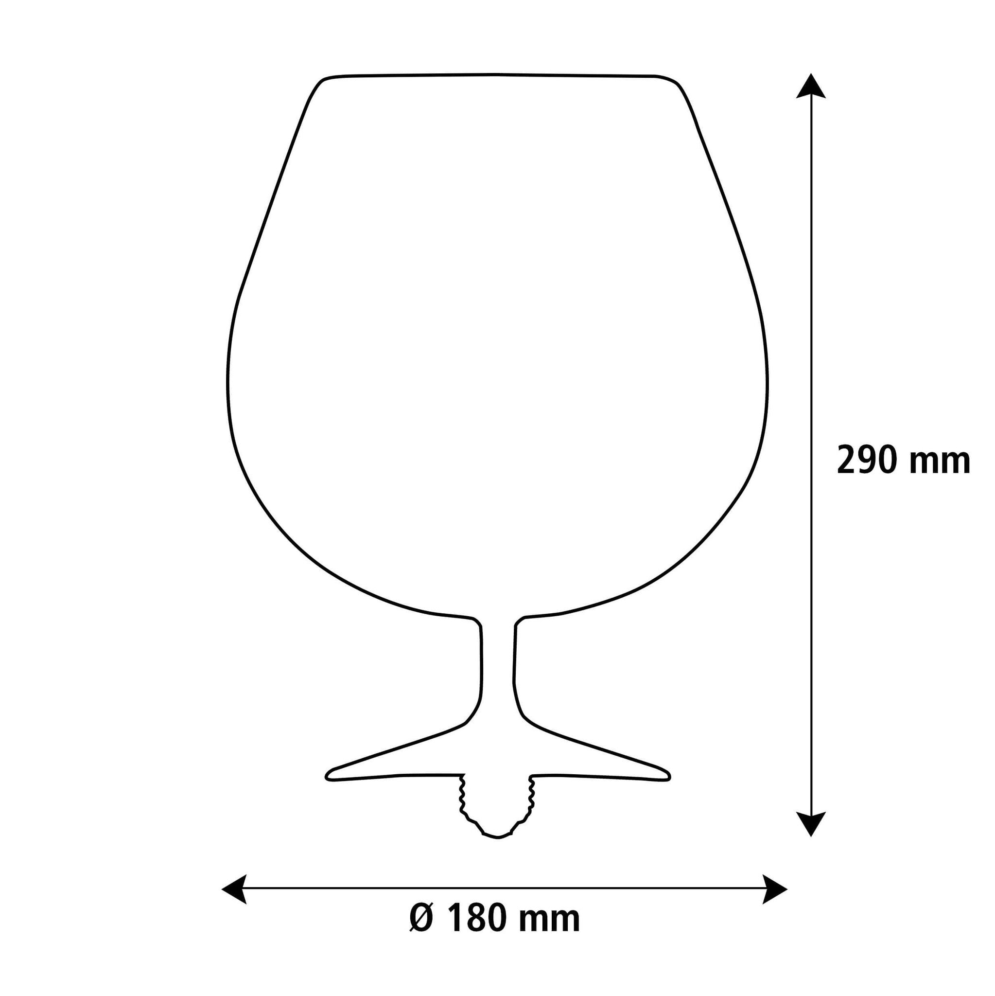 LED Cognac helder E27 6W