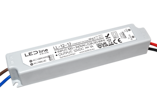 Alimentation LED LED line PRIME LL-12-12 12 W 12 V