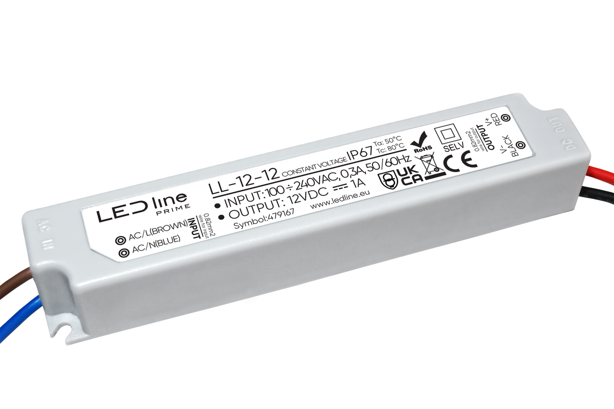 Alimentation LED LED line PRIME LL-12-12 12 W 12 V