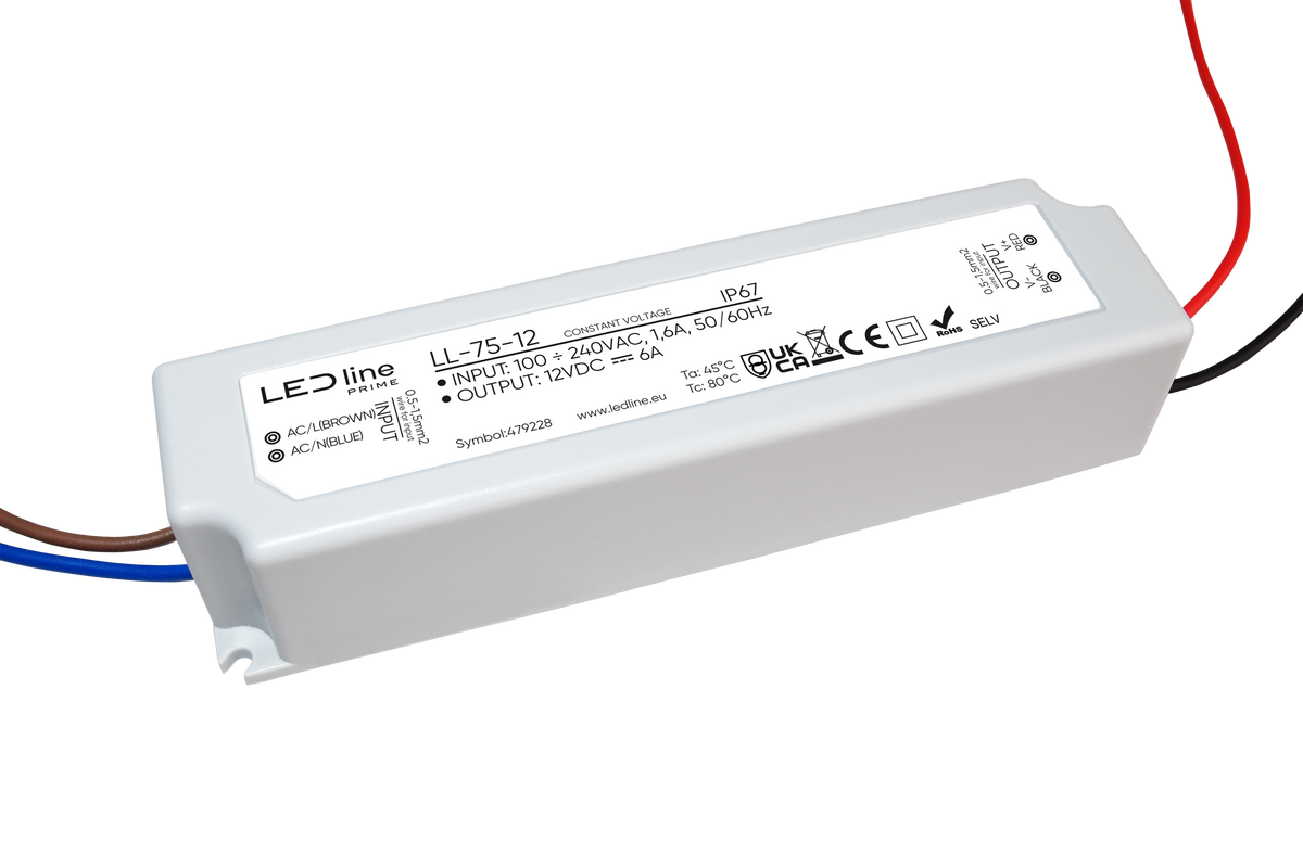 Alimentation LED LED line PRIME LL-75-12 75 W 12 V