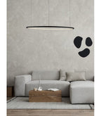 Hanglamp Tarquin, zwart