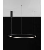 Hanglamp Tarquin, zwart
