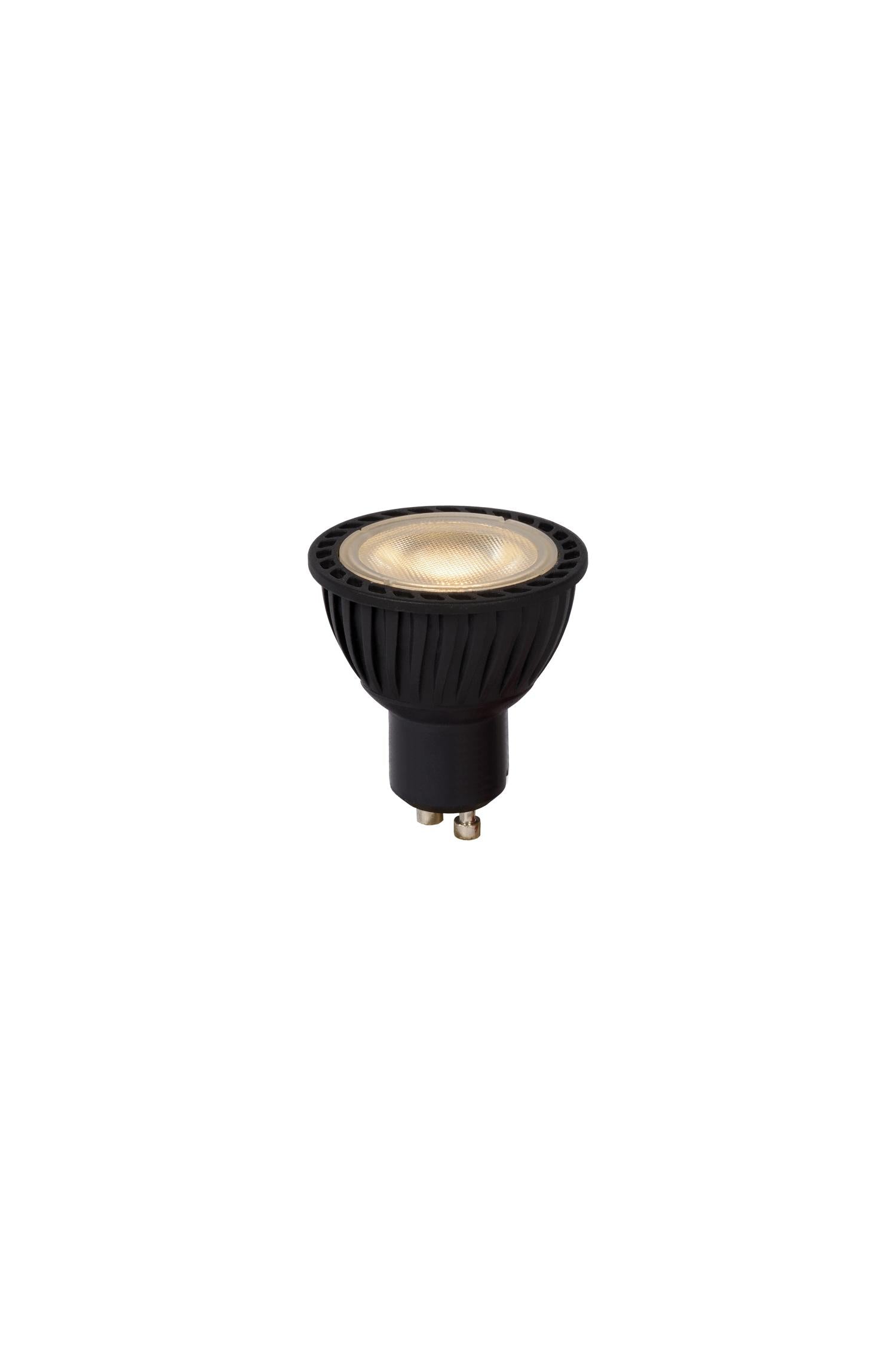 MR16 - Led lamp - Ø 5 cm - LED Dimb. - GU10 - 1x5W 3000K - Zwart