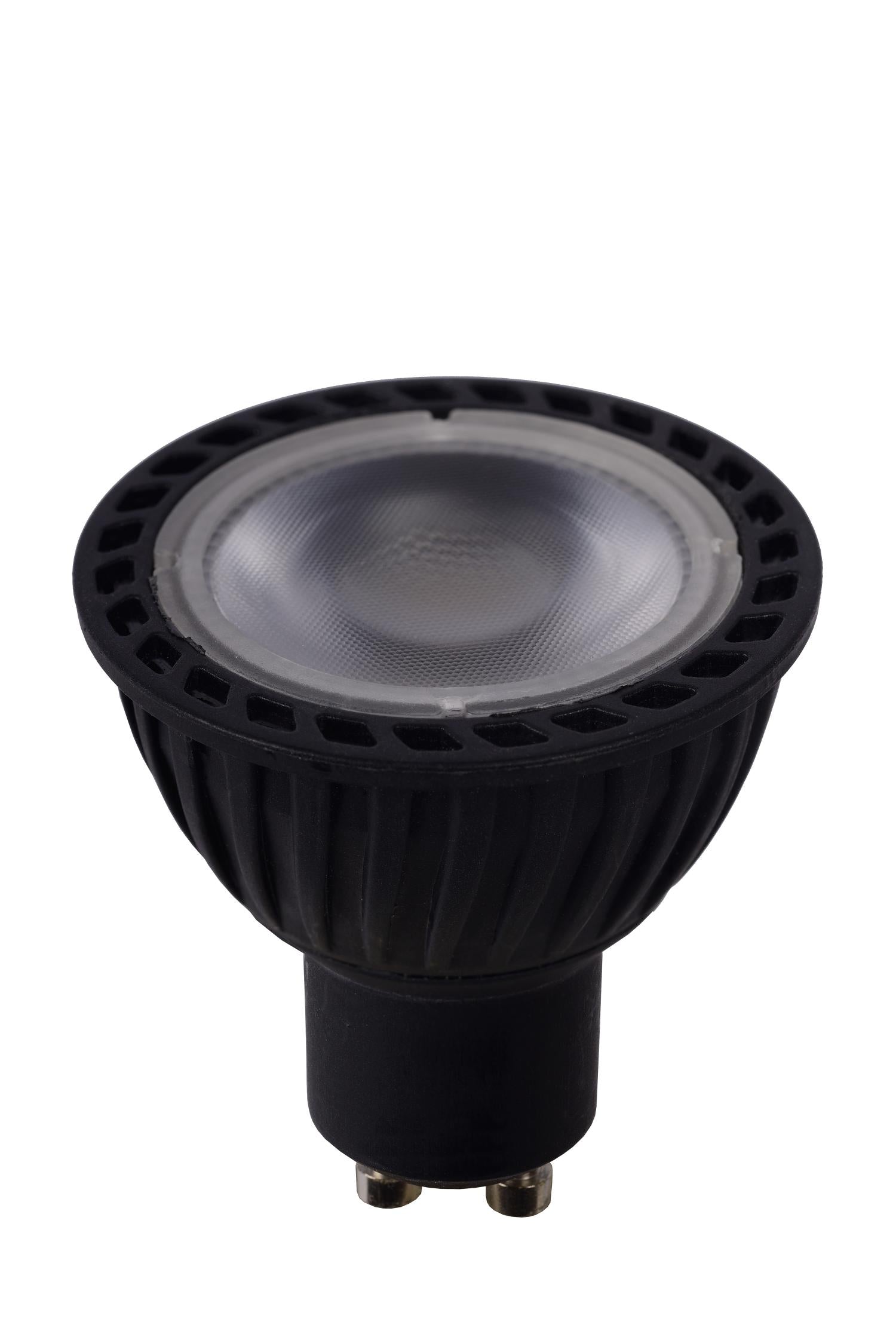 MR16 - Ampoule LED - Ø 5 cm - LED Dim to warm - GU10 - 1x5W 2200K/3000K - Noir