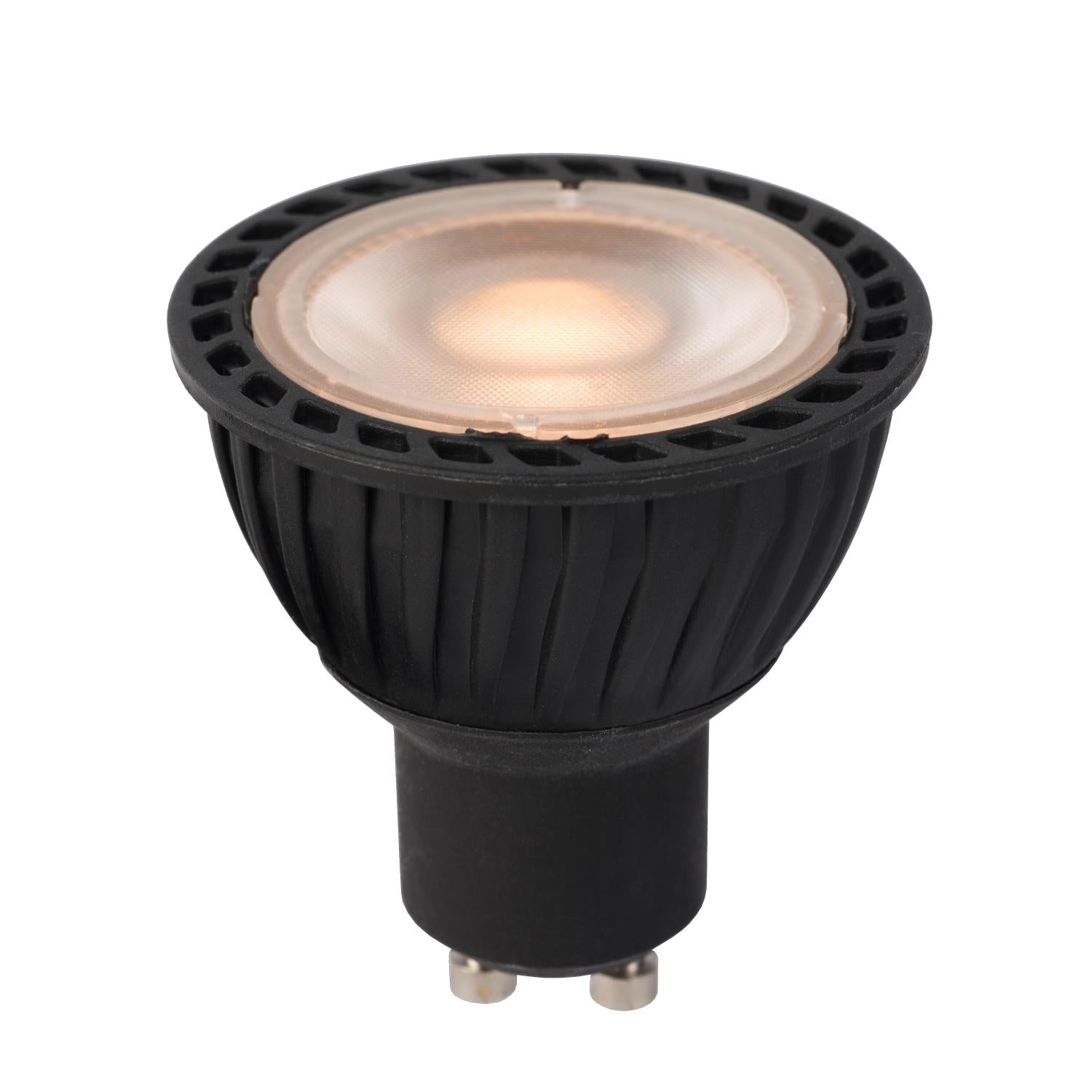 MR16 - LED lamp - Ø 5 cm - LED Dimmable - GU10 - 1x5W 2200K/2500K/2700K - Black
