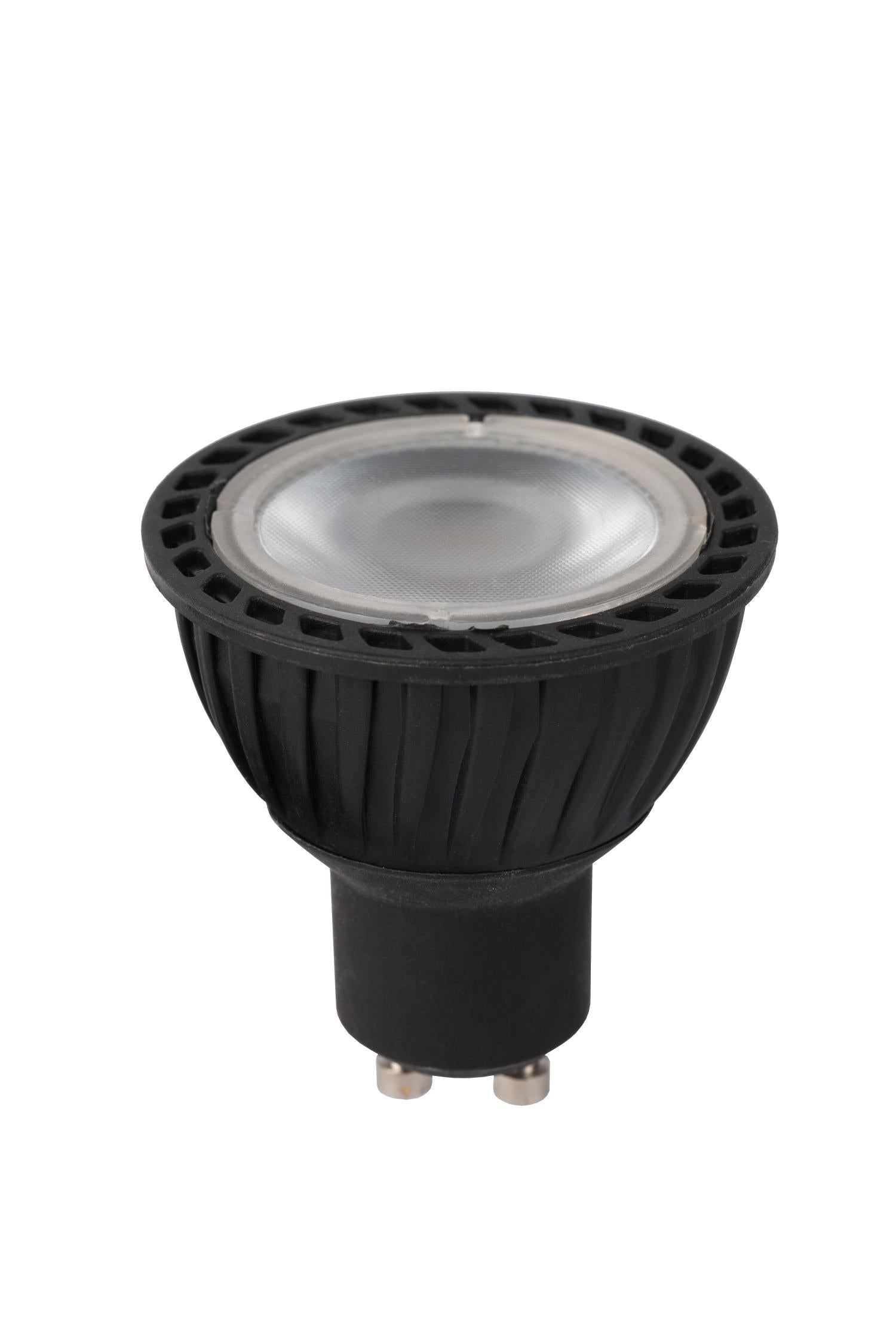 MR16 - LED lamp - Ø 5 cm - LED Dimmable - GU10 - 1x5W 2200K/2500K/2700K - Black