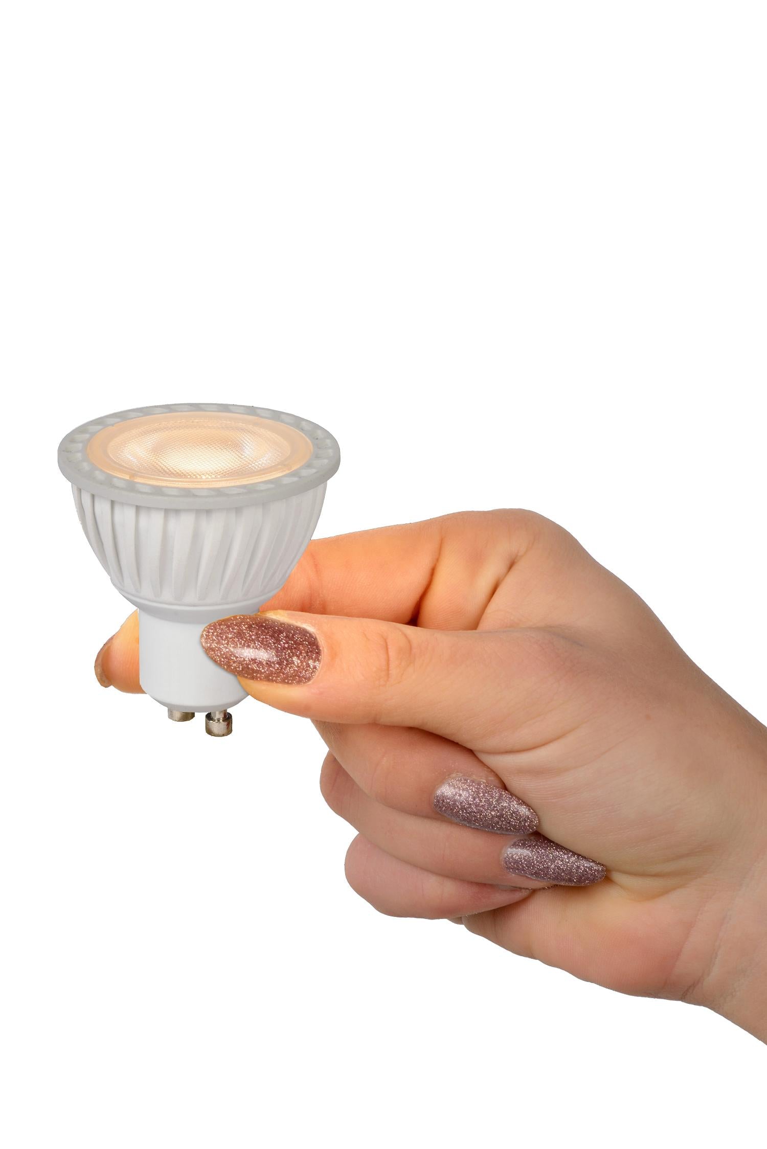 MR16 - LED lamp - Ø 5 cm - LED Dimmable - GU10 - 1x5W 2200K/2500K/2700K - White