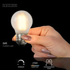 G45 - Ampoule à filament - Ø 4,5 cm - LED Var. - E27 - 1x4W 2700K - mat