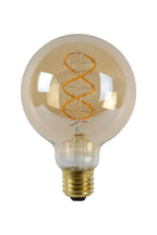 G95 - Filament lamp - Ø 9,5 cm - LED Dimb. - E27 - 1x4,9W 2200K - Amber