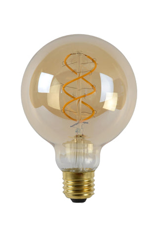 G95 - Filament lamp - Ø 9,5 cm - LED Dimb. - E27 - 1x4,9W 2200K - Amber