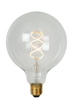 G125 - Filament lamp - Ø 12.5 cm - LED Dimmable - E27 - 1x4.9W 2700K - Transparent