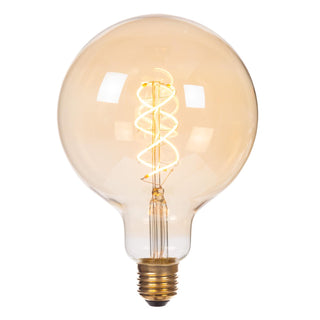 G125 - Filament lamp - Ø 12.5 cm - LED 3 StepDim (Memory) - E27 - 1x4.9W 2200K - Amber