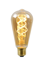ST64 - Filament lamp - Ø 6,4 cm - LED Dimb. - E27 - 1x4,9W 2200K - Amber