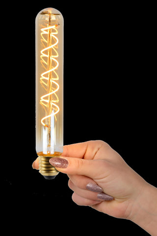T32 - Filament lamp - Ø 3,2 cm - LED Dimb. - E27 - 1x4,9W 2200K - Amber