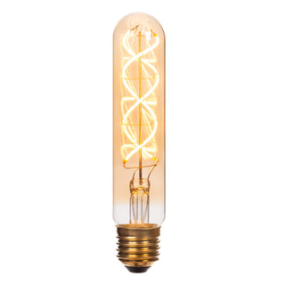 T32 - Ampoule à filament - Ø 3 cm - LED 3 StepDim (Memory) - E27 - 1x4,9W 2200K - Ambre