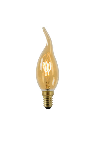 CT35 - Filament lamp - Ø 3,5 cm - LED Dimb. - E14 - 1x3W 2200K - Amber