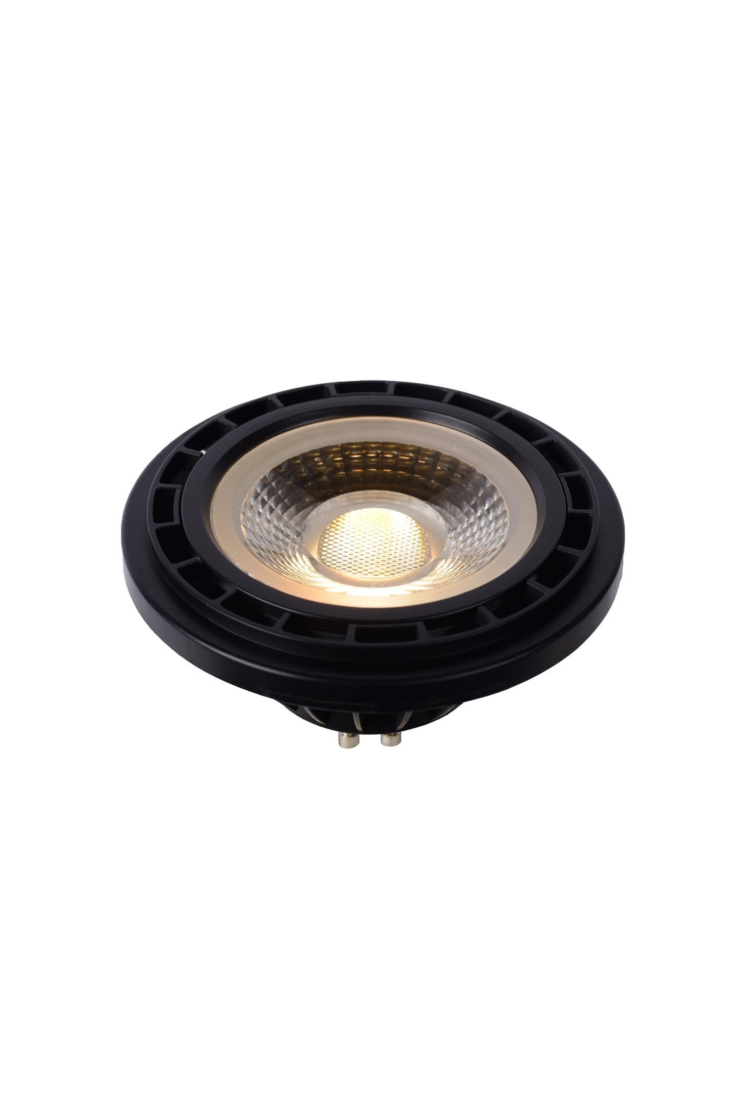 ES111 - Led lamp - Ø 11 cm - LED Dim to warm - GU10 - 1x12W 2200K/3000K - Zwart