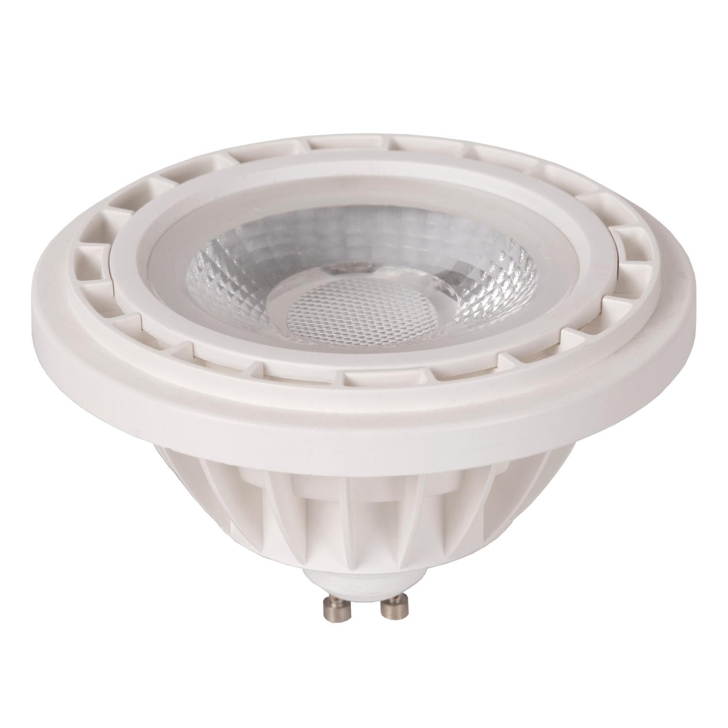 ES111 - Ampoule LED - Ø 11 cm - LED Dim to warm - GU10 - 1x12W 2200K/3000K - Blanc