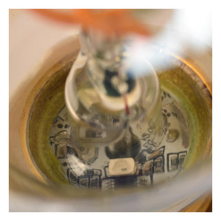 A60 TWILIGHT SENSOR - Filament lamp - Ø 6 cm - LED - E27 - 1x4W 2200K - Dag/nacht sensor - Amber