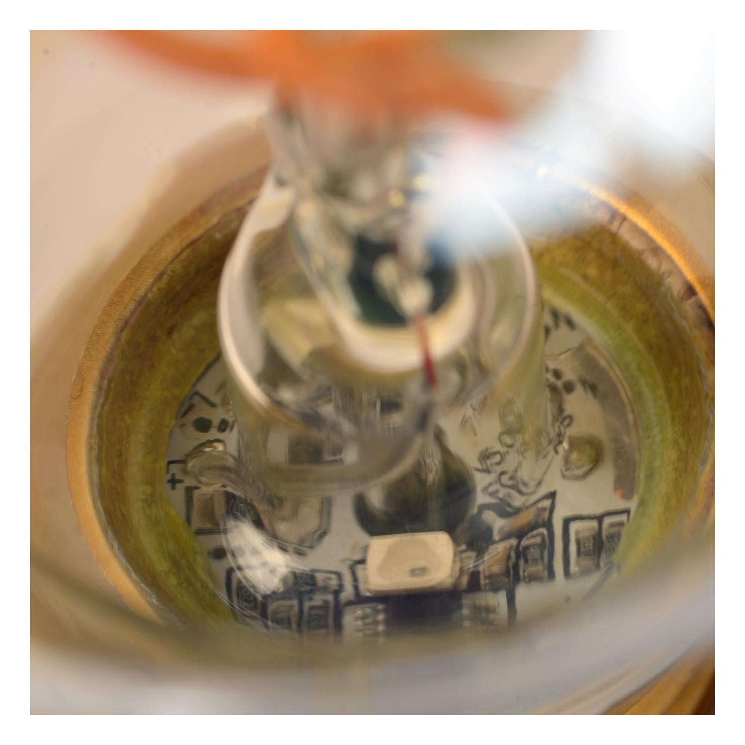 A60 TWILIGHT SENSOR - Filament lamp - Ø 6 cm - LED - E27 - 1x4W 2200K - Dag/nacht sensor - Amber