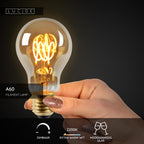 A60 - Filament lamp - Ø 6 cm - LED Dimb. - E27 - 1x4,9W 2200K - Amber