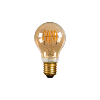A60 - Filament lamp - Ø 6 cm - LED 3 StepDim (Memory) - E27 - 1x4,9W 2200K - Amber