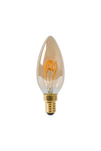 C35 - Filament lamp - Ø 3.5 cm - LED Dimmable - E14 - 1x3W 2200K - Amber