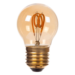 G45 - Filament lamp - Ø 4.5 cm - LED 3 StepDim (Memory) - E27 - 1x3W 2200K - Amber