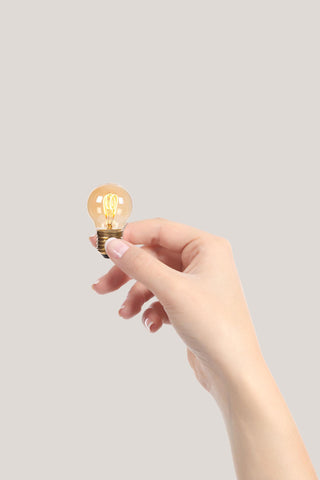 G45 - Filament lamp - Ø 4.5 cm - LED 3 StepDim (Memory) - E27 - 1x3W 2200K - Amber