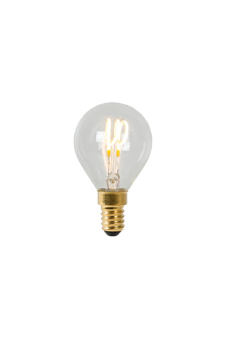 P45 - Ampoule à filament - Ø 4,5 cm - LED Var. - E14 - 1x3W 2700K - Transparent