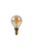 P45 - Ampoule à filament - Ø 4,5 cm - LED Var. - E14 - 1x3W 2200K - Ambre