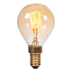 P45 - Filament lamp - Ø 4,5 cm - LED 3 StepDim (Memory) - E14 - 1x3W 2200K - Amber