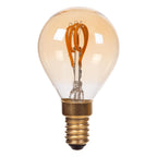 P45 - Filament lamp - Ø 4,5 cm - LED 3 StepDim (Memory) - E14 - 1x3W 2200K - Amber