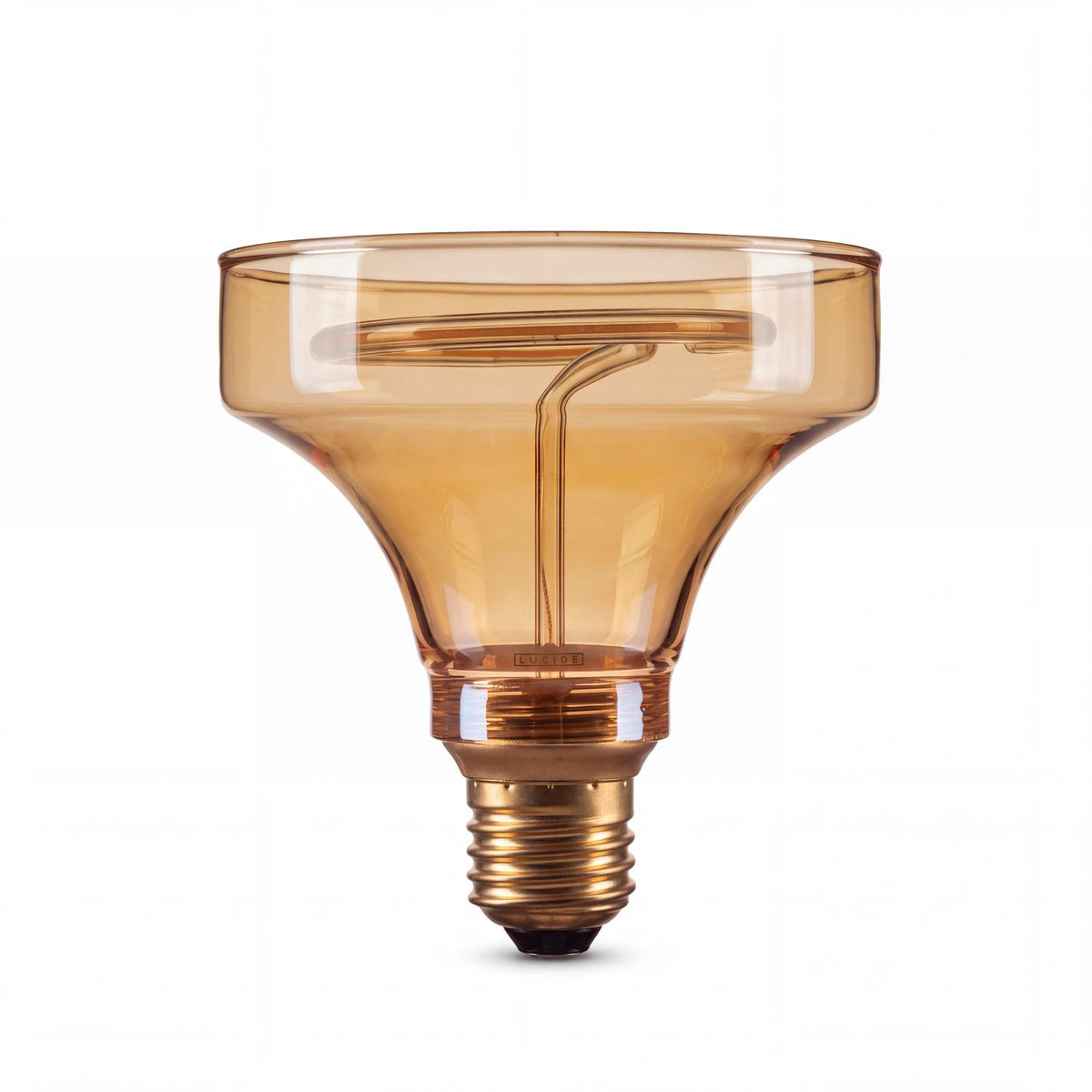 Lucide - GO100 - Filament lamp - Ø 10 cm - LED Dimb. - E27 - 1x4W 2200K - Amber - IP20