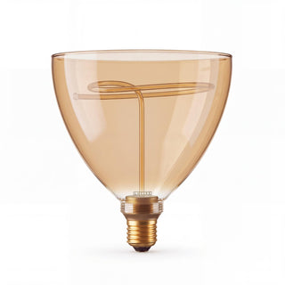 Lucide - GO150 - Filament bulb - Dome - Ø 15 cm - LED Dimmable - E27 - 1x4W 2200K - Amber - IP20