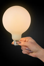 G125 - Filament lamp - Ø 12,5 cm - LED 3 StepDim - E27 - 1x8W 2700K - Opaal