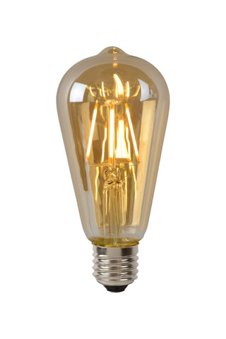 ST64 - Filament lamp - Ø 6,4 cm - LED Dimb. - E27 - 1x5W 2700K - Amber