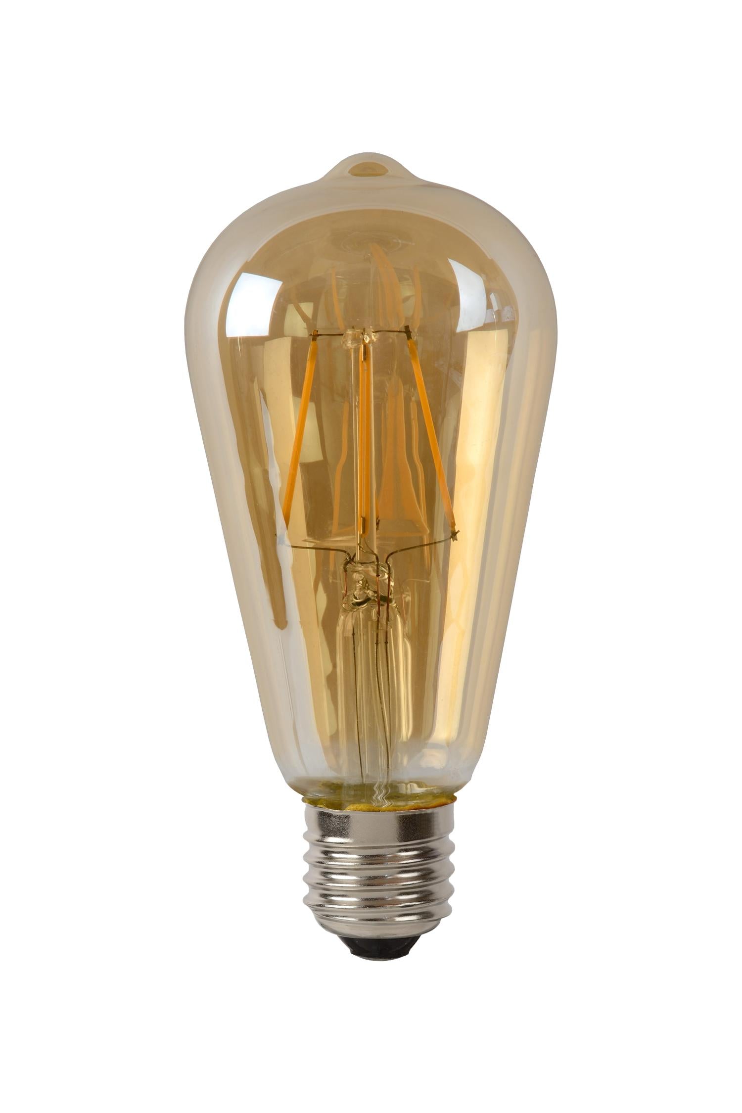 ST64 - Filament lamp - Ø 6,4 cm - LED Dimb. - E27 - 1x5W 2700K - Amber