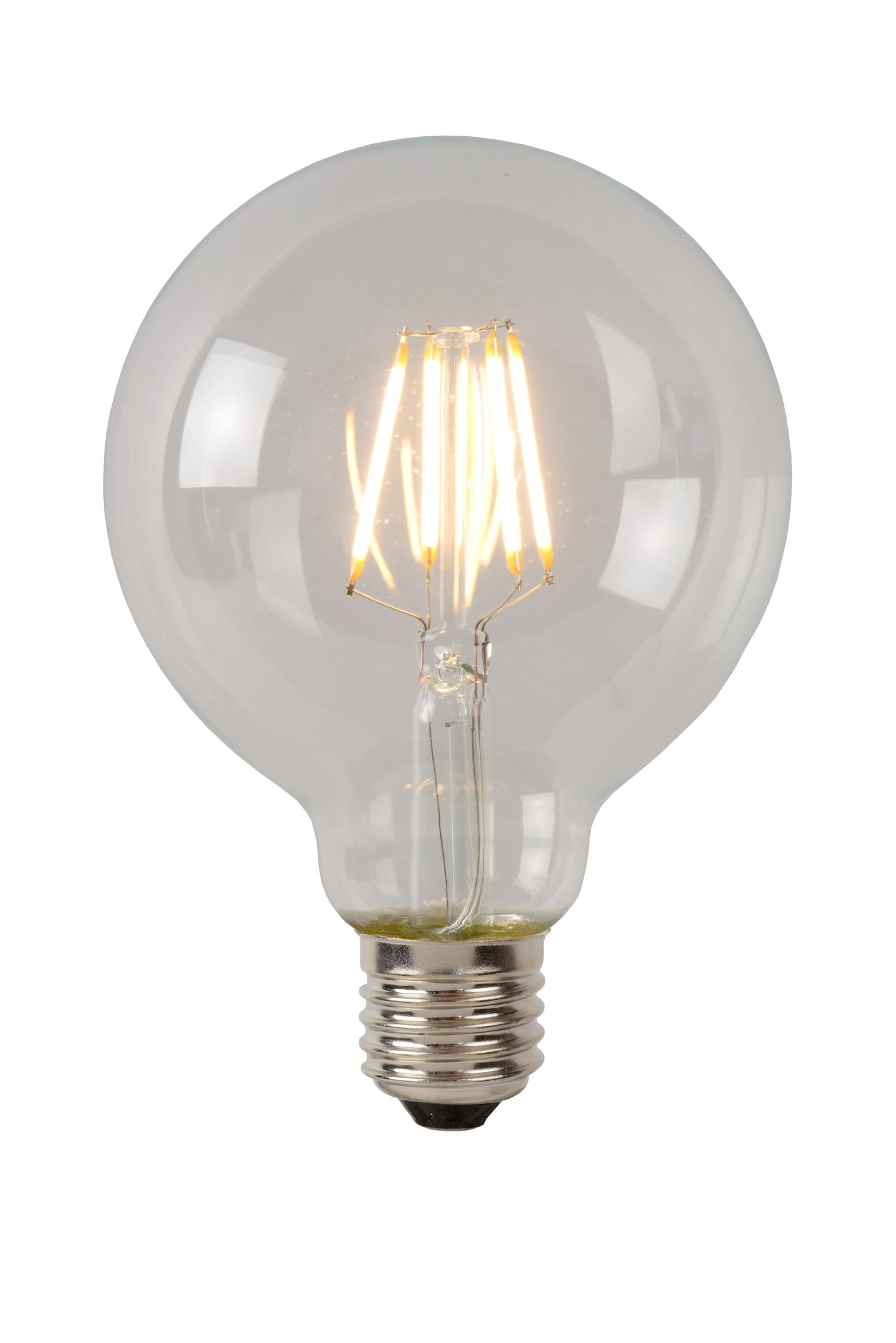 G80 Class B - Filament lamp - Ø 8 cm - LED Dimmable - E27 - 1x7W 2700K - Transparent