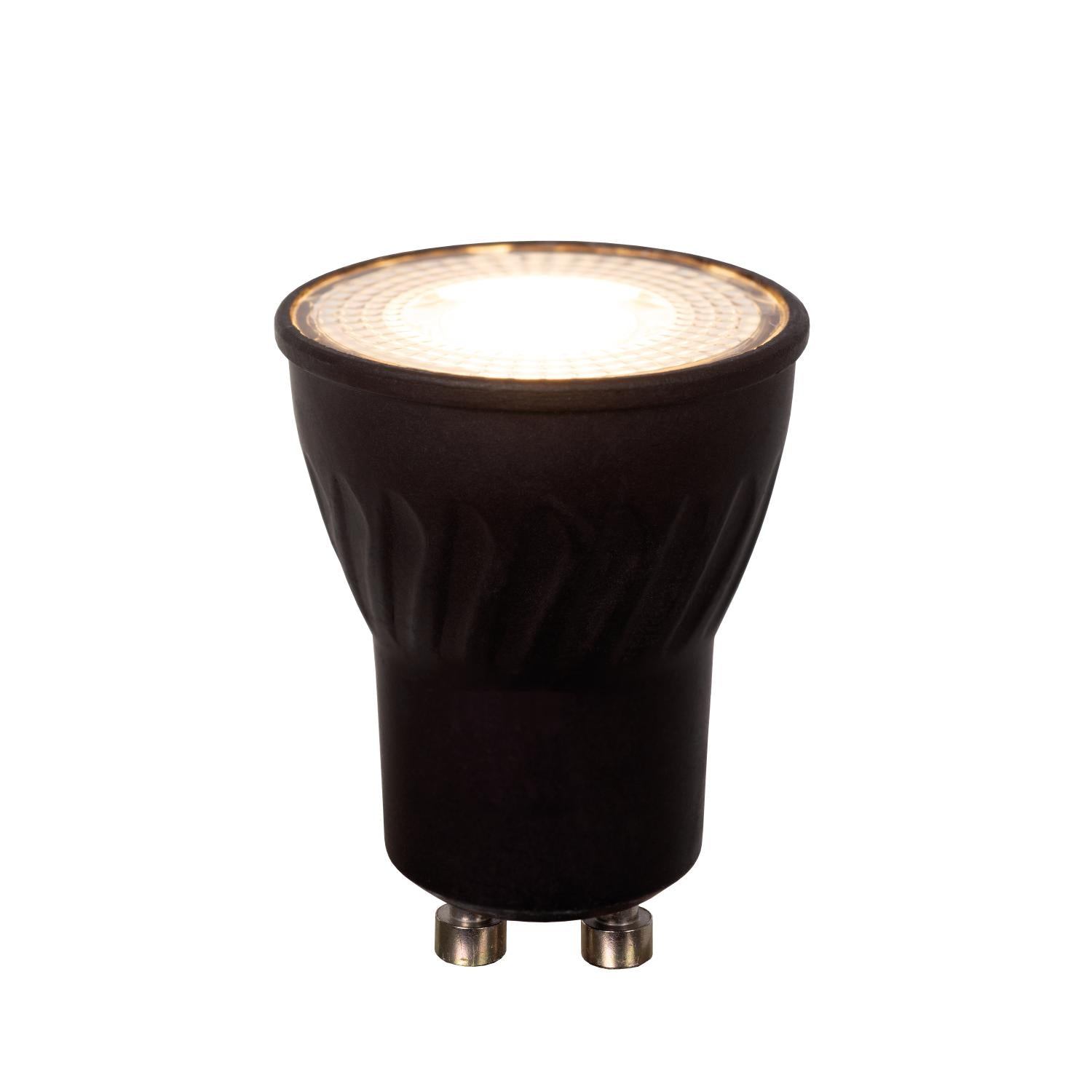 MR11 - Ampoule LED - Ø 3,5 cm - LED Dim to warm - GU10 (MR11) - 1x4W 2200K/3000K - Noir