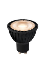MR16 - Led lamp - Ø 5 cm - LED - GU10 - 1x5W 2700K - Dag/nacht sensor - Zwart