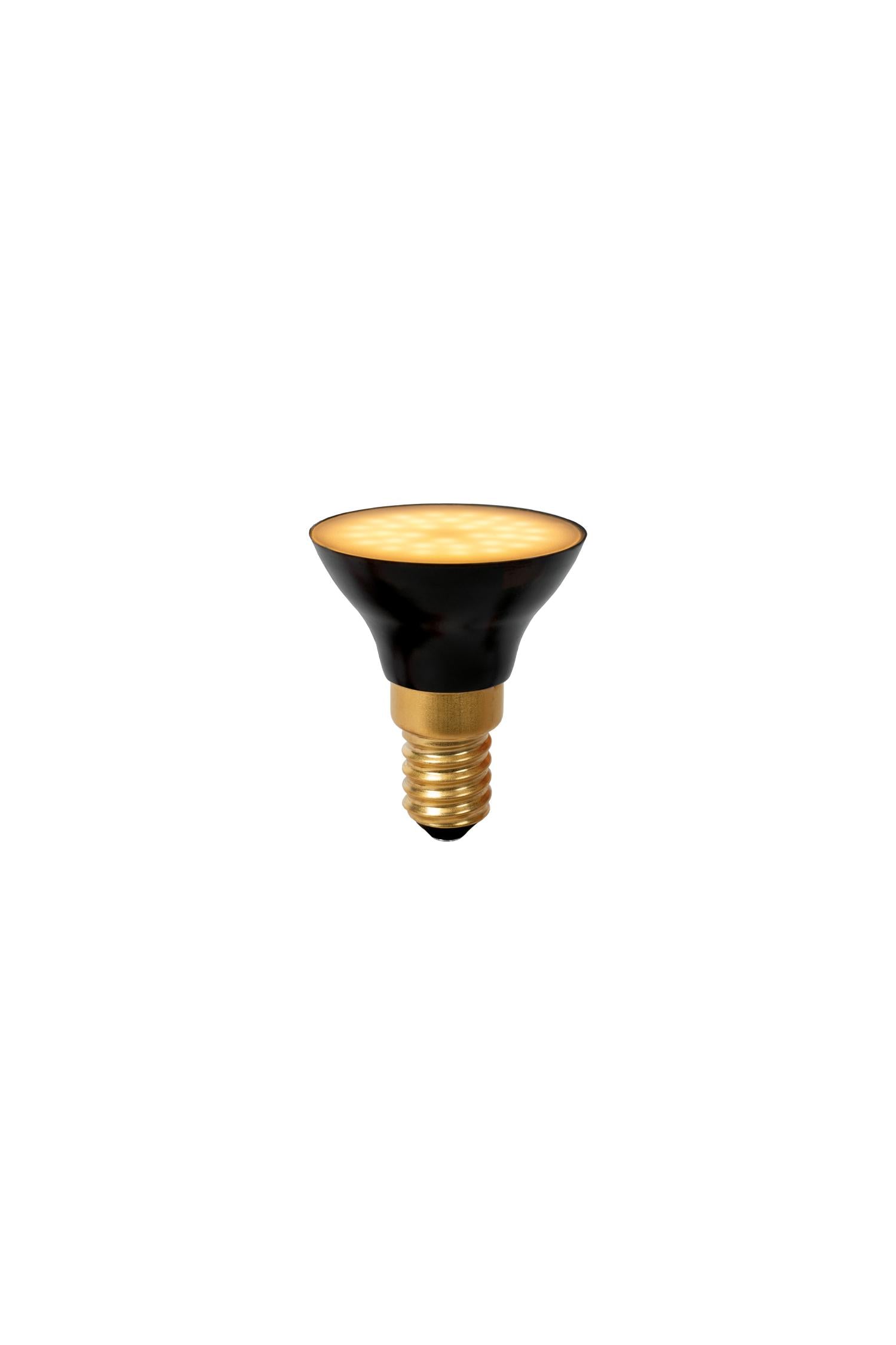 G45 - LED lamp - Ø 4.3 cm - LED 3 StepDim - E14 - 1x5W 2700K - Black