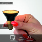 G45 - Led lamp - Ø 4,3 cm - LED 3 StepDim - E14 - 1x5W 2700K - Zwart