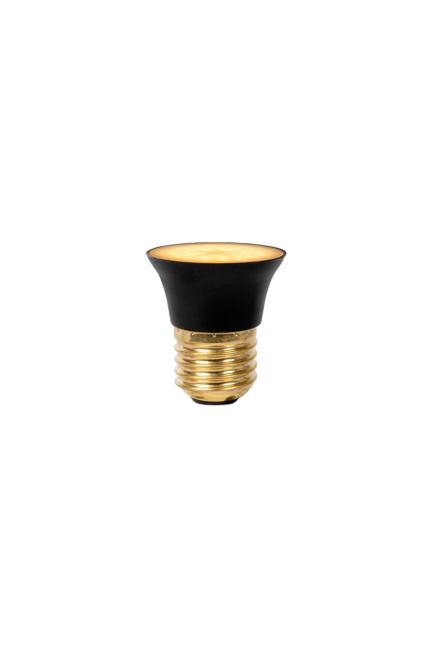 G45 - LED lamp - Ø 4.3 cm - LED 3 StepDim - E27 - 1x5W 2700K - Black