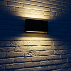 Wandlamp buiten Q-Bri Wall, brons