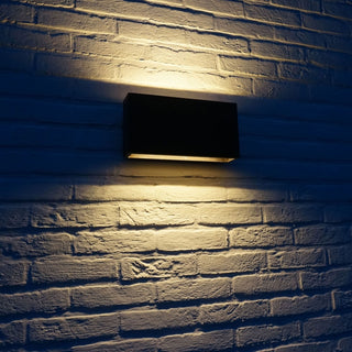 Wandlamp buiten Q-Bri Wall, brons