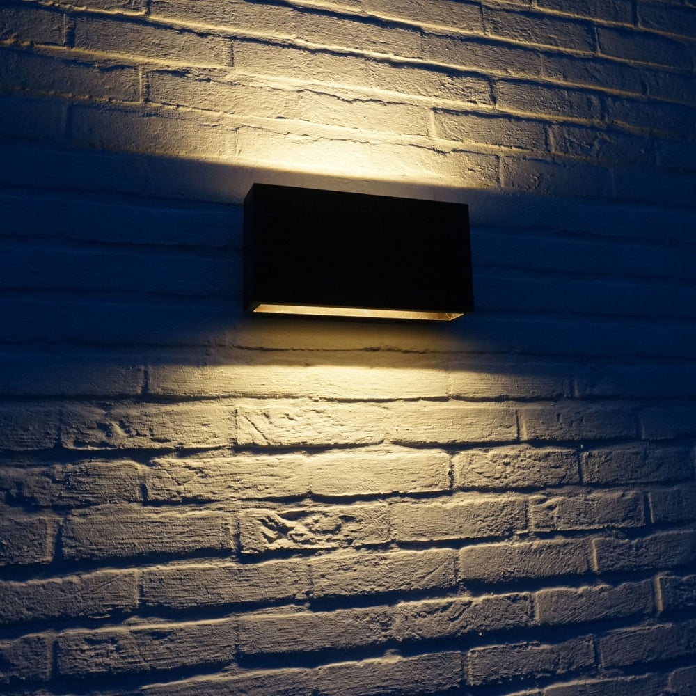Wandlamp buiten Q-Bri Wall, brons