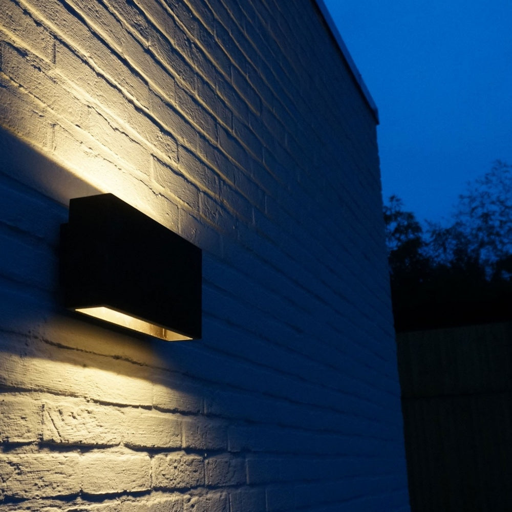 Wandlamp buiten Q-Bri Wall, brons